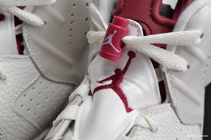 Cheap Maroon Jordan Retro Air 384664-116 6 white 0714